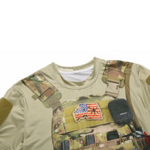 Load image into Gallery viewer, New High Quality T-shirt Men 3D Military Camo T-shirt Tactical Hunting Clothes Shirt Dress Fast Dry Apparel Hunting Shirt
