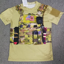 Load image into Gallery viewer, New High Quality T-shirt Men 3D Military Camo T-shirt Tactical Hunting Clothes Shirt Dress Fast Dry Apparel Hunting Shirt
