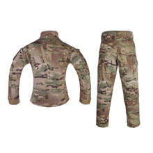 Load image into Gallery viewer, NEW Camouflage Uniforms Combat Apparel  BDU Children EmersonGear Combat Uniform MultiCam  Hunting CS Games For:6Y-14Y Childre
