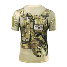 Load image into Gallery viewer, New High Quality T-shirt Men 3D Military Camo T-shirt Tactical Hunting Clothes Shirt Dress Fast Dry Apparel Hunting Shirt
