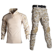 Load image into Gallery viewer, Tactical Combat Uniform Outdoor Sports Paintball Hunting Suit Shirt &amp; Pants Outdoor Airsoft War Games Training Apparel Suit
