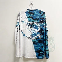 Load image into Gallery viewer, Shallow Tails Fishing Clothing UV Performance Fishing Apparel Outdoor Long Sleeve Mesh shirt Sun Protection Clothing UPF 50+
