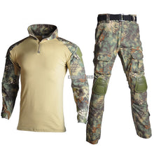 Load image into Gallery viewer, Tactical Combat Uniform Outdoor Sports Paintball Hunting Suit Shirt &amp; Pants Outdoor Airsoft War Games Training Apparel Suit

