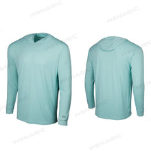 Load image into Gallery viewer, pelagic Grea Fishing T-shirt hooded Fishing Shirt For Men Long Sleeve Uv Protection 50 Fishing Apparel Outdoor Fishing clothing
