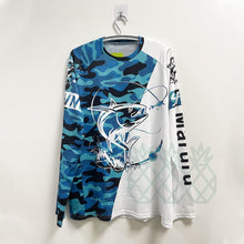 Load image into Gallery viewer, Shallow Tails Fishing Clothing UV Performance Fishing Apparel Outdoor Long Sleeve Mesh shirt Sun Protection Clothing UPF 50+
