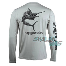 Load image into Gallery viewer, Shallow Tails Fishing Clothing UV Performance Fishing Apparel Outdoor Long Sleeve Mesh shirt Sun Protection Clothing UPF 50+
