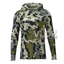 Load image into Gallery viewer, Shallow Tails Hood Fishing Shirt Professional Men Long Sleeve Fish Jersey Hoodie Breathable UV Protection UPF50+ T-shirt Apparel

