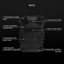 Load image into Gallery viewer, Hunting Apparel Outdoor Military Train CS Multi-pocket Tactical Molleb Airsoft Combat Armor Men Paintball Police Security Vest

