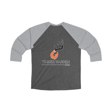Load image into Gallery viewer, Unisex Tri-Blend 3\4 Raglan Tee
